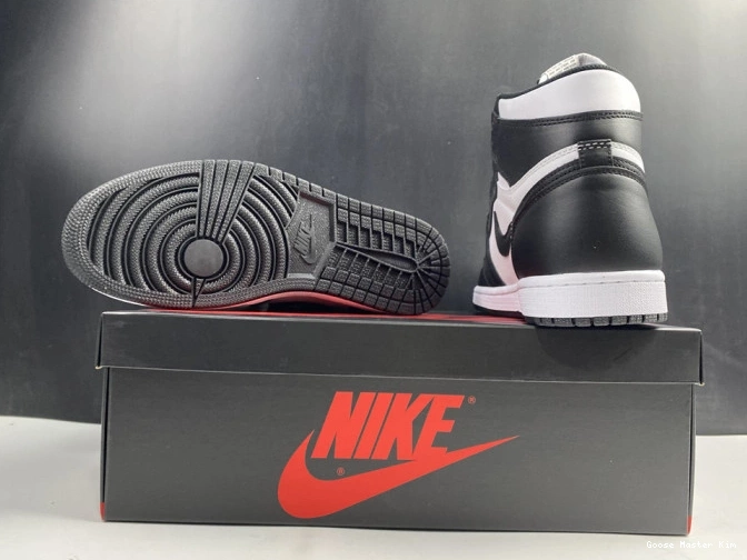 555088-010 White Black Retro 1 Jordan Air (2014) 0807